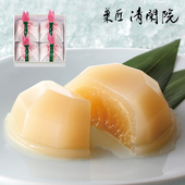 日本季 节限定菓匠清闲院白桃果冻桃清香布丁点心伴手礼盒进口零食