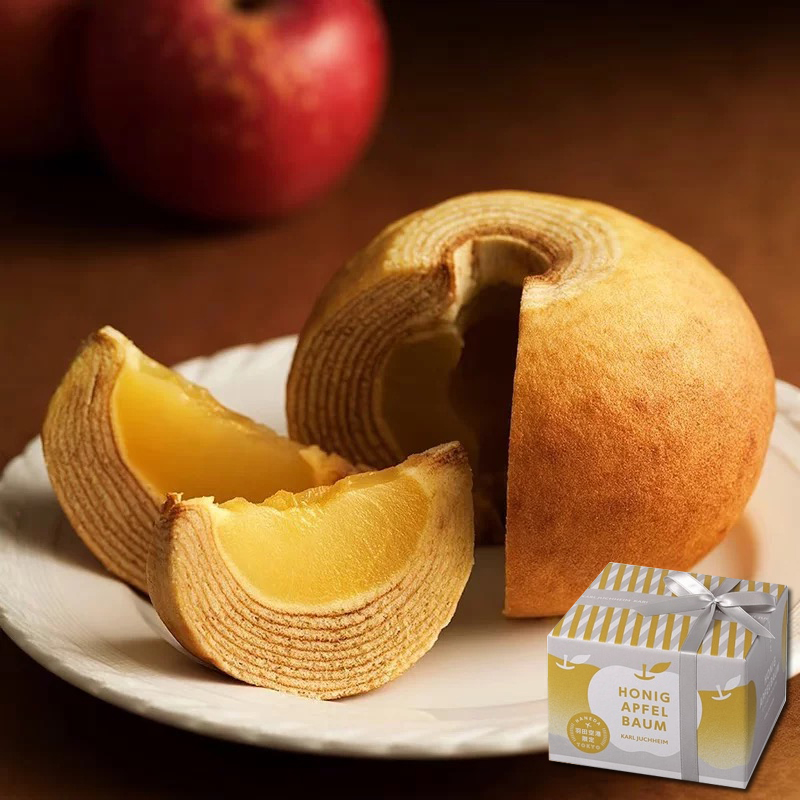 【现货速发】日本羽田Juchheim神户尤海姆苹果年轮圣诞平安夜礼盒