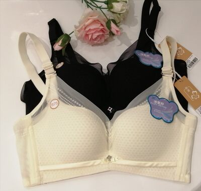 都市丽人夏季新款薄款内衣LJ24D7冰氧杯软钢圈四排扣聚拢透气文胸