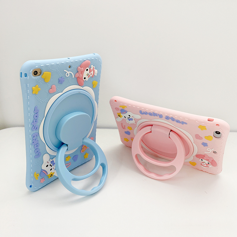 玉桂狗ipadmini5适用苹果MK9J2保护套7.9寸A2133A1550硅胶壳A2125平板air5/4卡通2025 iPad11旋转10.2迷你7/6