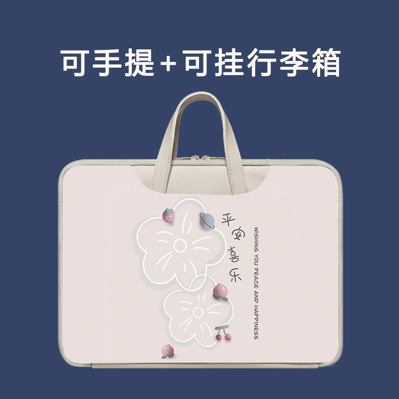 Air6/7手提包13英寸MD788平板适用苹果A16便携Air2全包防摔a1566简约A1822内胆包2017旧款IP9.7保护袋12.9寸