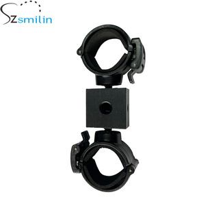 摩友骑友山地车双手电夹27-31mm手电筒支架夹防震防掉固定灯夹子