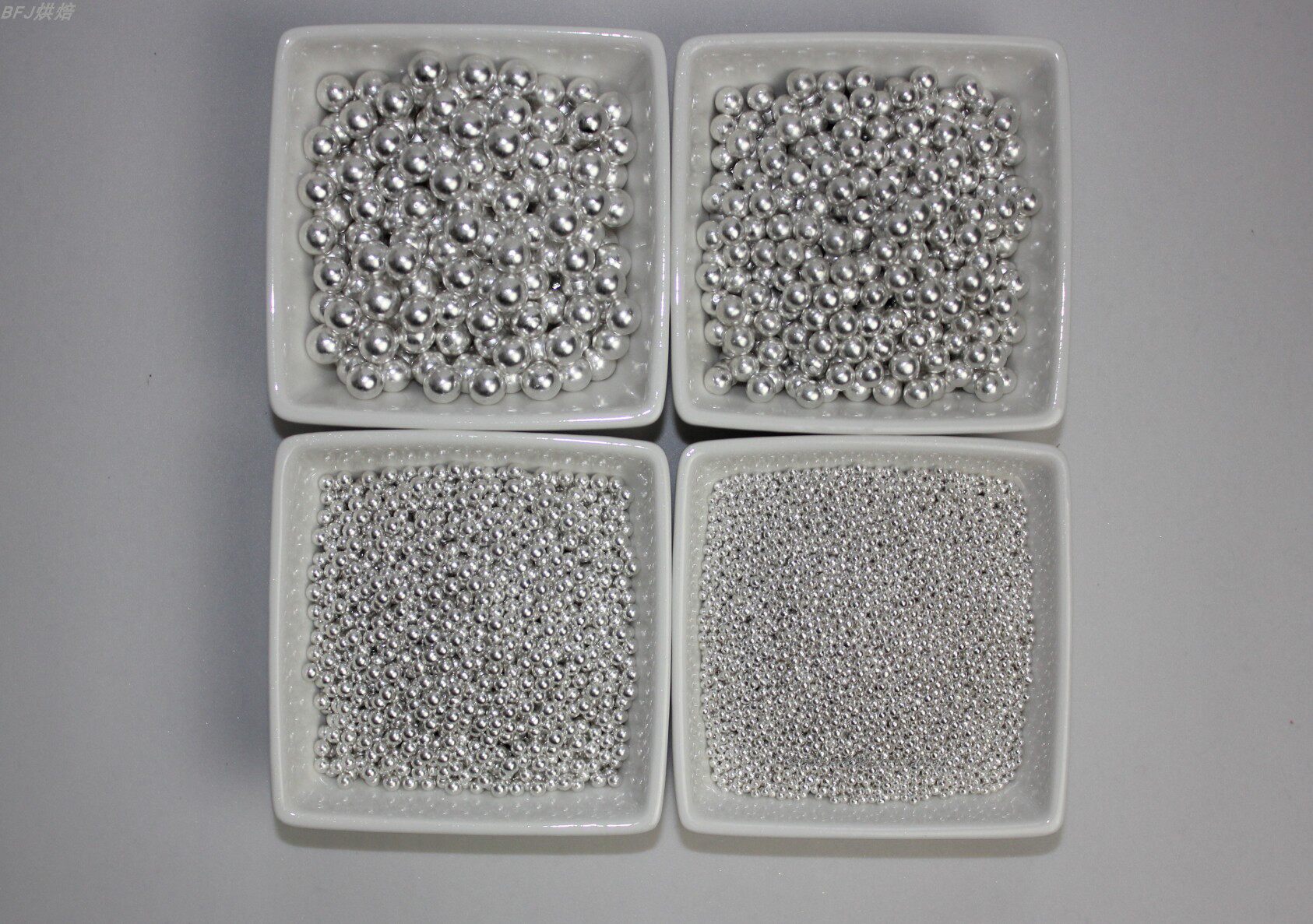 装饰银珠糖烘焙蛋糕彩糖彩珠白色