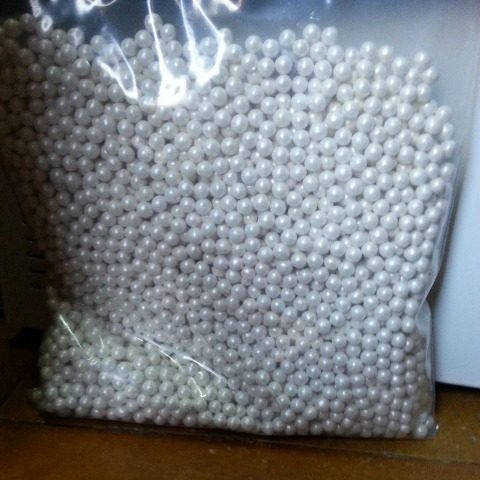 6.8mm大号白珍珠糖 皇冠装饰蛋糕diy烘焙原料彩糖粉奶油糖彩珠1kg