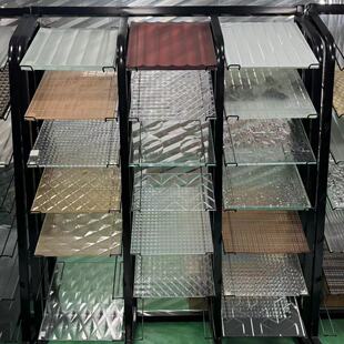 广东车刻玻璃定制热熔压铸立体艺术膨化熔模电镀雕刻钢化玻璃厂家