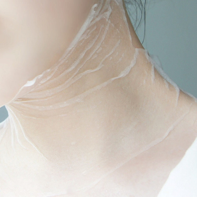 超薄蚕丝颈膜面膜纸 一次性DIY非压缩大颈膜纸膜贴去颈纹