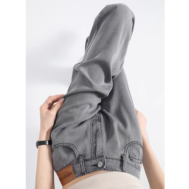 天丝牛仔裤棉休闲牛仔裤冰丝显瘦