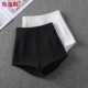 休闲a字三分热裤 黑色西装 新款 高腰显瘦小个子薄款 短裤 女2025春季