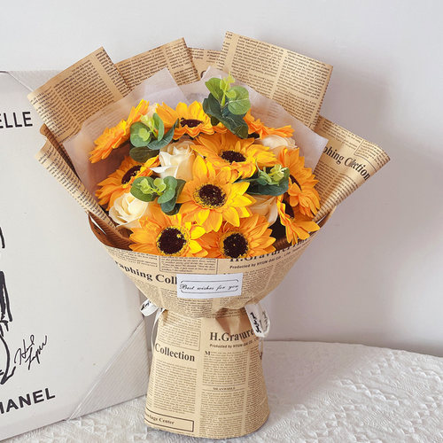 送花男女朋友闺蜜生日礼物向日葵