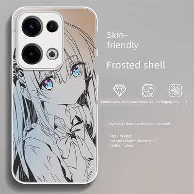 波奇酱适用opporeno14手机壳新款findx8s+套reno13proAG玻璃12小众个性9卡通findx7ultra6por+全包10男女款5k