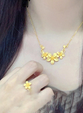 2023新款三生三世幸福花戒指烟草