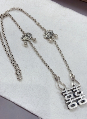 新中式喜事连连国风项链帅气小众