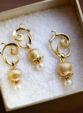 法兰西花园里的铃兰花项链女小众