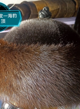 水獭帽子男貂皮帽子整张水貂帽时尚保暖棉帽地主帽真皮草帽貂毛帽