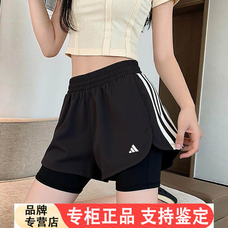 Adidas短裤女夏季新款二