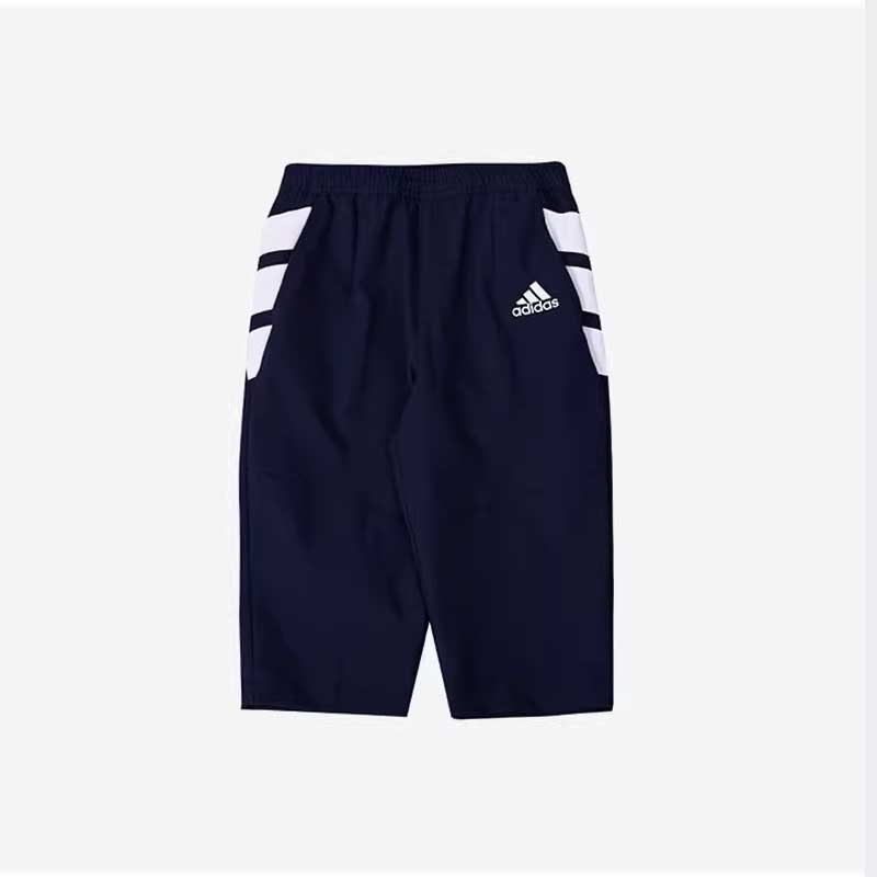 Adidas/阿迪达斯正品夏季新款小童运动七分短裤运动裤 HE0028