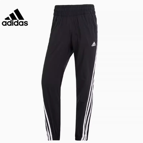 阿迪达斯女裤运动休闲束脚长裤