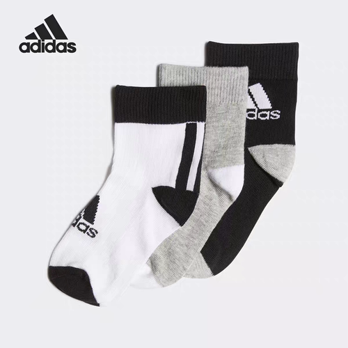 Adidas/阿迪达斯正品夏季新款亲子款休闲透气运动袜子 FN0997