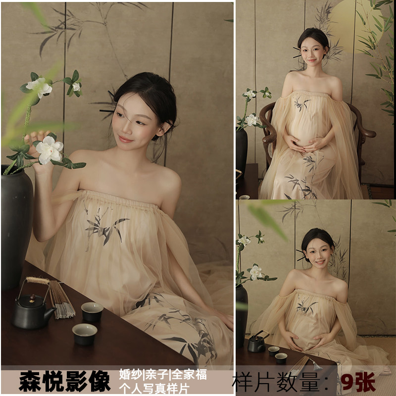 影楼工作室新孕妇照孕妈照样片客样照样图2267