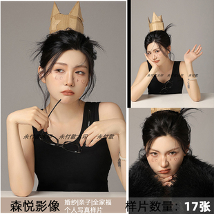 影楼工作室主题生日写真纪念照摄影样片样图样照F2145