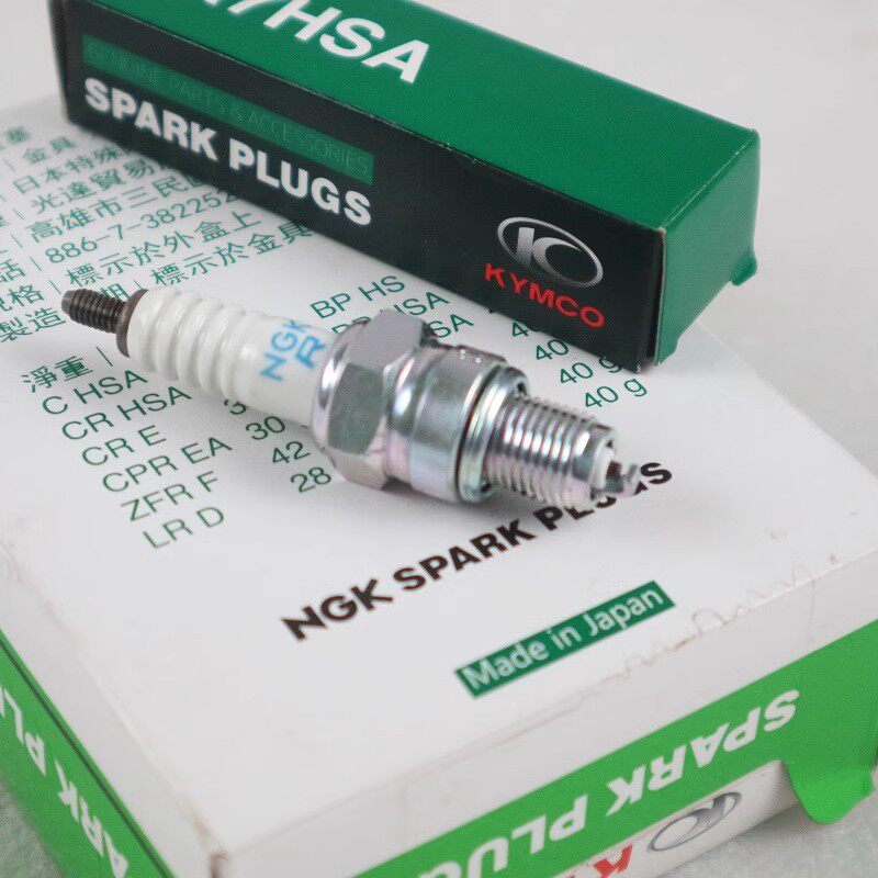 光阳摩托CK125T-2P-3T-3R-3V-2M威风如意豪迈125NGK依金火花塞火