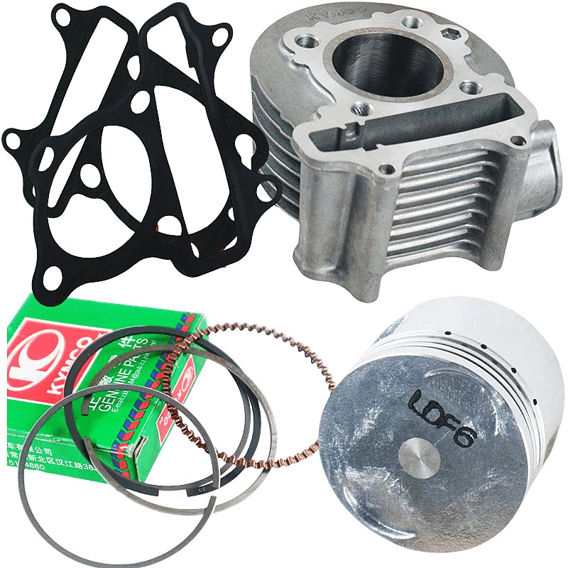 光阳摩托CK110T-D-E劲丽GP110锋丽VP110气缸体活塞环缸垫中缸套缸