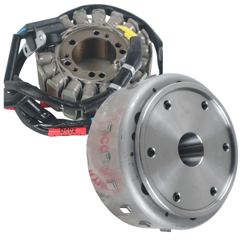 光阳摩托CK400T-10赛艇S400iABS/XCITING400i飞轮 磁电机磁钢线圈