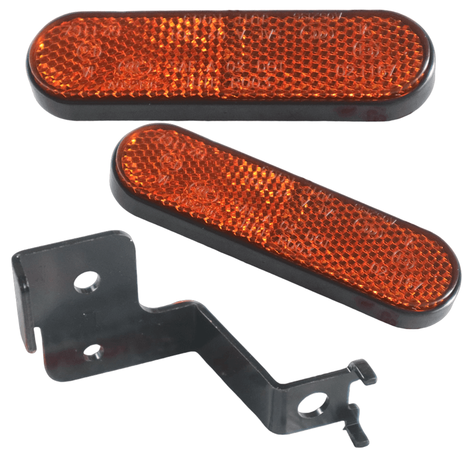 光阳摩托XCITING S400i台湾赛艇S400反光片反光盘反射片支架