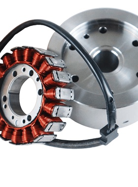 光阳摩托CK400-10 K PIDER400 街车  磁电机 发电线圈 转子飞轮