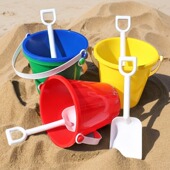 儿童赶海沙滩玩具幼儿园沙池海边铲子挖沙水桶玩雪工具套装 男女孩