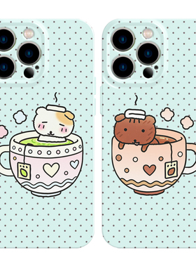 适用iPhone17promax苹果16手机壳15情侣14薄巧13小狗12华为mate70荣耀Pura80小米vivox300一加opporeno11波点