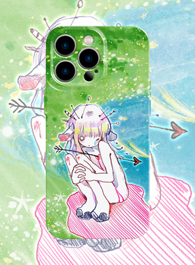 小清新小羊女孩手机壳适用iPhone17promax苹果16菲林14一加13小米15绿色oppo华为mate70荣耀P80红米vivox200s