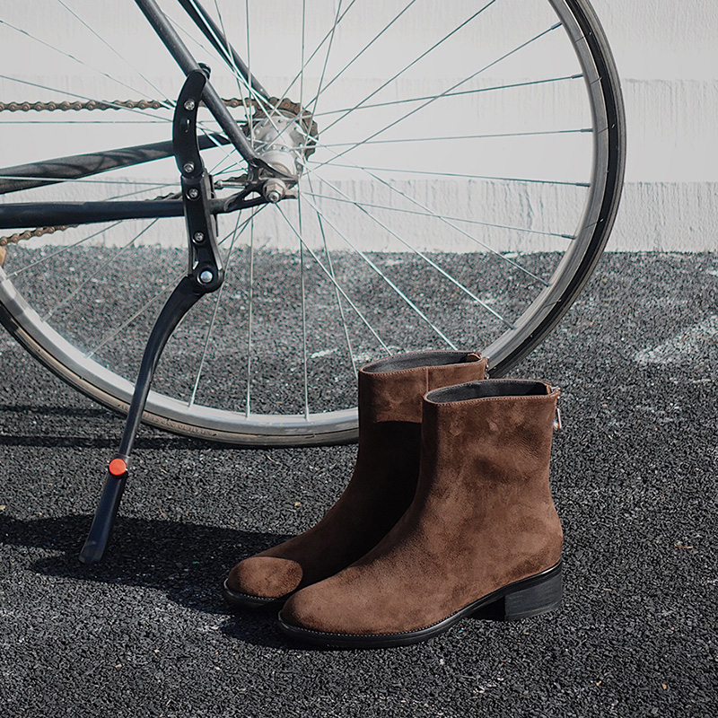 BIUCILI原创设计简约裸靴