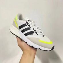 Adidas阿迪达斯三叶草 ZX 1K 男女拼色休闲鞋Boost底跑步鞋H69037