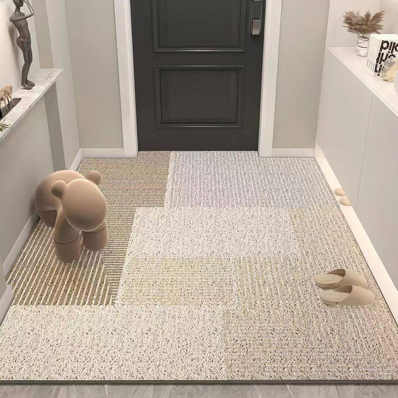 入户地垫现代简约奶油风刮泥蹭土丝圈玄关脚垫门口可裁剪耐脏地垫,女士内衣/男士内衣/家居服,晨袍,淘宝优惠券,粉丝福利购,淘宝优惠卷