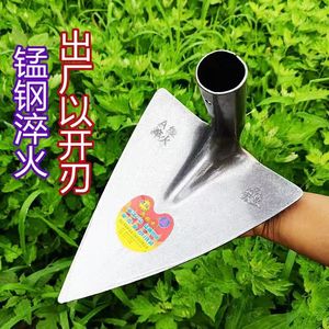 三角锄开荒农用种菜锰钢淬火种植