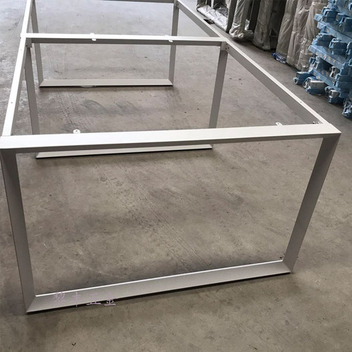 职员工位办公桌会议黑色金属铁架