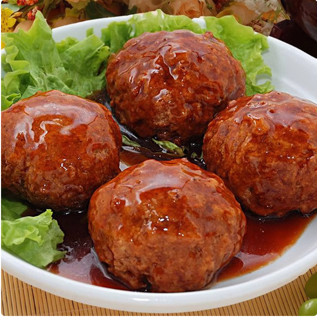 松珍素红烧狮子头260g素食佛家纯素大豆仿荤食品斋菜素菜素丸子