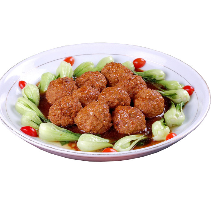 松珍素红烧狮子头260g素食佛家纯素大豆仿荤食品斋菜素菜素丸子