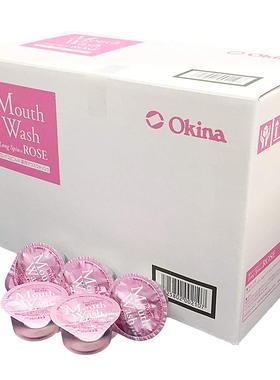 日本代购OKINA 口腔护理漱口水 玫瑰  约会 去口腔异味