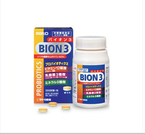 日本代购SATO佐藤 乳酸菌BION3 60粒拼邮