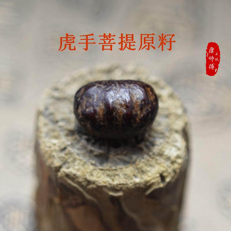 虎手菩提子 虎手菩提 紫金钵盂 风眼菩提 文玩核桃 橄榄 紫檀雕刻