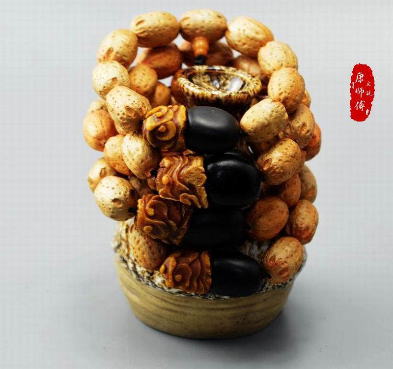 缅茄菩提 佛珠 缅茄雕刻 缅茄印章 缅茄菩提子 紫金钵盂 印度小叶