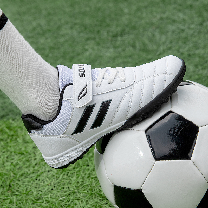 专业女款足球鞋碎钉TF儿童女小学生训练鞋男童女童防滑运动鞋人草