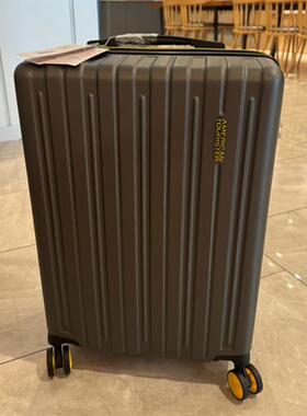 美旅AT竖条纹20英寸TC8拉杆箱男行李箱女商务登机密码箱女28101