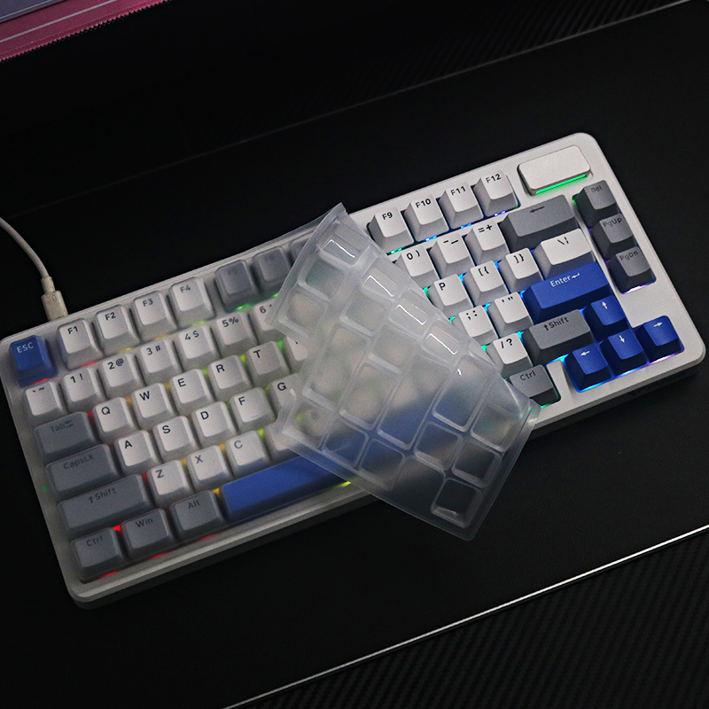 适用雷柏V700DIY-75键盘保护膜机械键盘防尘罩按键防水套