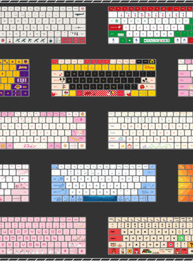 戴尔inspiron灵越14 5420 5430 5425 5410成就Vostro 14Pro 5415笔记本5418电脑键盘保护膜PLUS-7420卡通3420