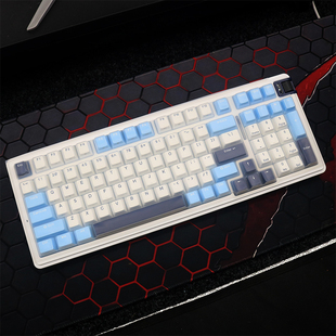 适用于KZZI珂芝K98/K98 V2键盘保护膜98键三模机械键盘防尘罩按键防水套