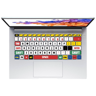 适用荣耀MagicBook 14/V14/X14/15/X15/16/X16 Pro 2023款Z3 2022款笔记本电脑键盘贴纸按键贴卡通女生可爱