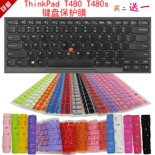联想ThinkPadT14s T490 T480s键盘保护贴膜14英寸T480笔记本电脑防尘罩按键防水套垫